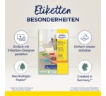 Mini étiquette, 45,7 x 21,2 mm