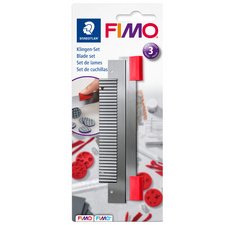 Couteau, set de couteau à 3 lames pour pâte à modeler