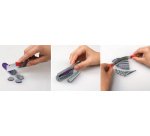 Couteau, set de couteau à 3 lames pour pâte à modeler