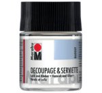 vernis & colle pour serviettes, brillant, 50 ml, dans