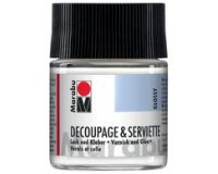 vernis & lijm voor servetten, glanzend, 50 ml