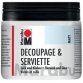 Vernis & Lijm voor servetten, mat, 500 ml, in pot