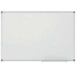 Tableau blanc standard, (L)450 x (H)300 mm, gris