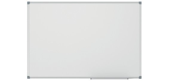 Tableau blanc standard, (L)600 x (H)450 mm, gris