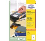 Etiquettes Stick+Lift pour disquettes ZIP