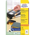 Etiquettes Stick+Lift pour disquettes ZIP