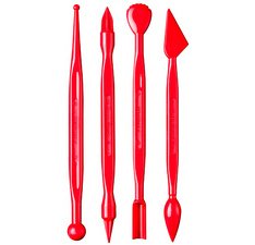 Outil de modelage, 4 différents outils de modelage