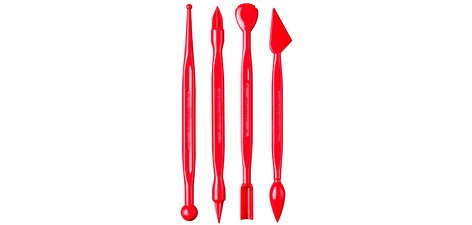 Outil de modelage, 4 différents outils de modelage