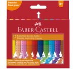 FABER-CASTELL Craies effacables JUMBO, étui carton de 12