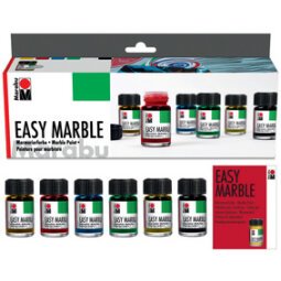 Peinture à marbrer 'Easy Marble', kit de démarrage
