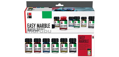 Marmerverf 'Easy Marble', starterspakket