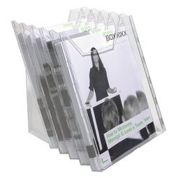 Brochurehouder COMBIBOXX A4 XL-set transparant