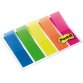 Marque-pages Index, 11,9 x 43,2 mm, 5 couleurs