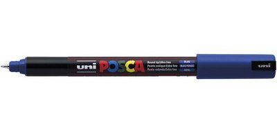 Marqueur à pigment PC-1MR, bleu foncé