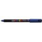 Marqueur à pigment PC1MR, bleu foncé