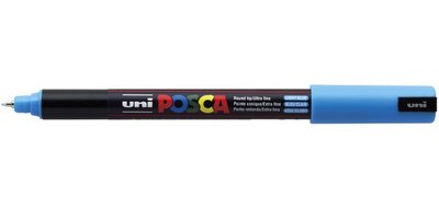 Marqueur à pigment PC-1MR, bleu clair