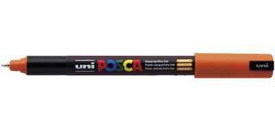 Marqueur à pigment PC-1MR, orange foncé