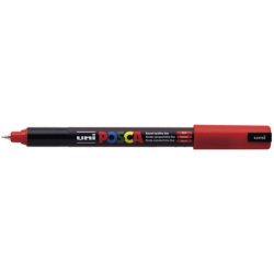 Marqueur à pigment PC1MR, rouge