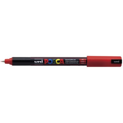Marqueur à pigment PC1MR, rouge