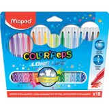 Feutre COLOR'PEPS LONG LIFE, étui carton de 18