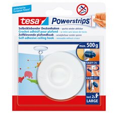 Zelfklevende plafondhaak Tesa wit 500gr