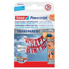 GB_Powerstrips DECO, fixation: maxi 0,2 kg, transparent