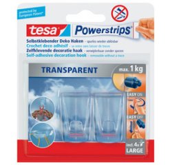 Powerstrips Zelfklevende haken DECO XL, max. belasting: 1 kg