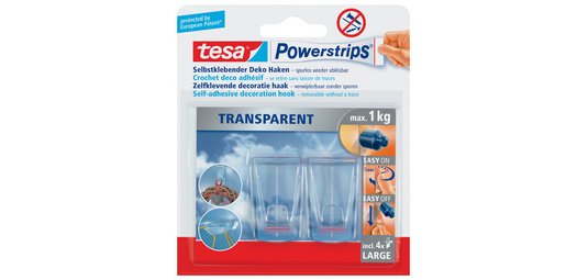 Powerstrips DECO XL adhesive HOOK, for max. 1 kg