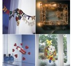 Crochet - Powerstrips - déco - supporte 0.2 Kg - transparent - lot de 5