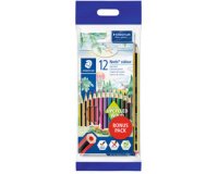 Crayon de couleur Noris pack bonus, 12 pièces
