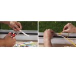 Moll UNIVERSAL Calfeutrage mousse, 15 mm x 6 m, blanc