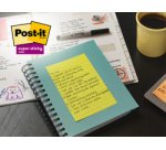 Bloc-notes super sticky notes, 101 x 152 mm, ligné