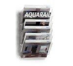 Set de porte-brochures mural 'FLEXIPLUS 2', A4