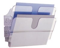 Set de porte-brochures mural 'FLEXIPLUS 2', A4