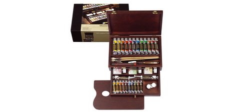 ROYAL TALENS Peinture à l'huile REMBRANDT, coffret 'MASTER'