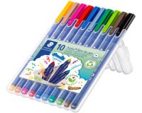 Feutre de coloriage Triplus Color Staedtler couleurs assorties - Pochette de 20