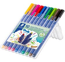 Feutre de coloriage Triplus Color Staedtler couleurs assorties - Pochette de 20