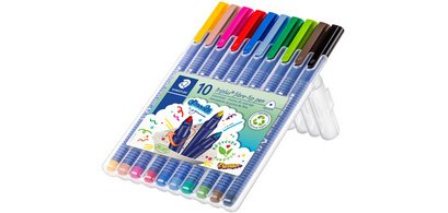 Feutre de coloriage Triplus Color Staedtler couleurs assorties - Pochette de 20