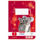 Cahier x.book, A5, linéature 5 / quadrillé