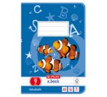 Cahier x.book, A5, linéature 5 / quadrillé