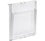 Porte-brochures mural 'the placativ', A4, transparent