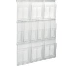 Porte-brochures mural 'the placativ', transparent