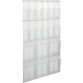 Porte-brochures mural 'the placativ', transparent 852 x 54 x 1304 mm