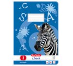 Cahier x.book, A4, linéature 3 / ligné