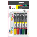 Marqueur pour textile 'Textil Painter', blister de 5