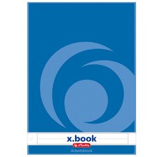 Bloc de bureau A4, 50 feuilles, quadrillé