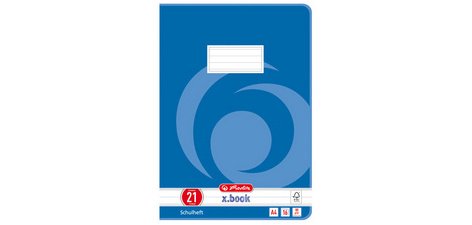 Cahier x.book, A4, réglure 20 / uni