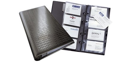 Classeur à anneaux pour cartes de visite VISIFIX