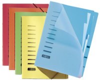 Trieur, A4, PP, 6 compartiments