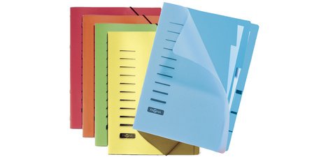 Sorter, A4, PP, 6 compartments